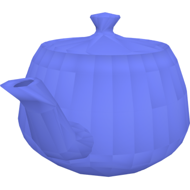 Blue Tea Pot
